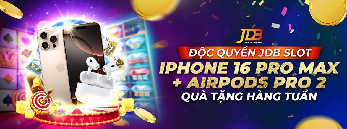 Quà tặng đặc biệt hàng tuần của JDB