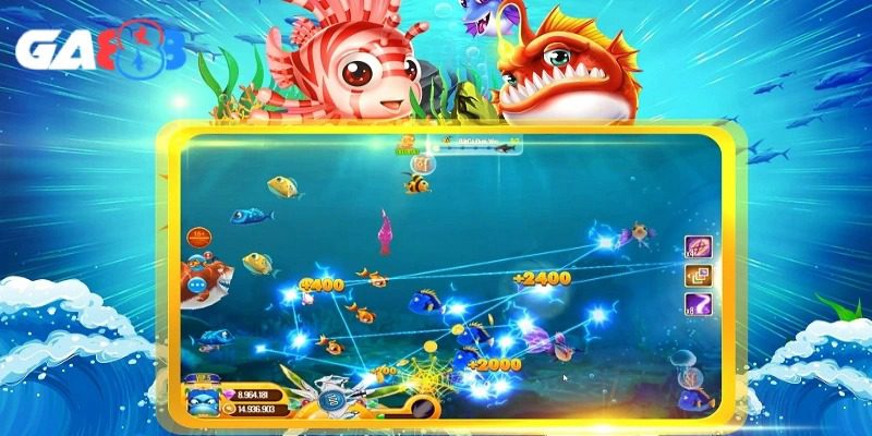 Sảnh bắn cá GA888 kho game đồ sộ, hình ảnh bắt mắt